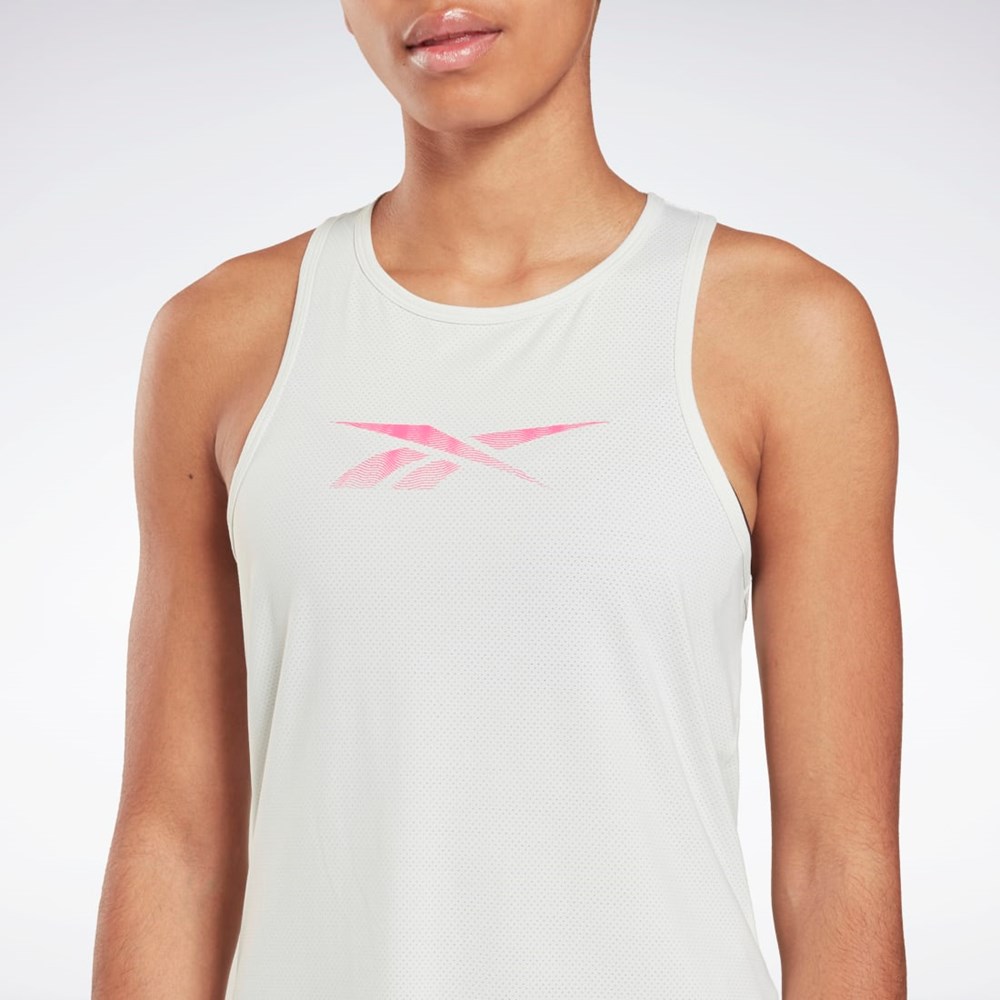 Reebok ACTIVCHILL Grafisk Tank Top Grå | XSD410293