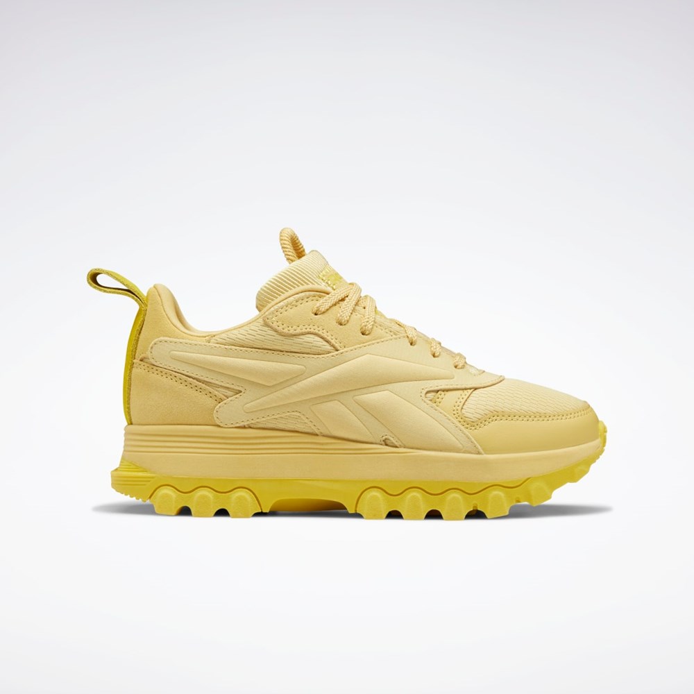 Reebok Cardi B Classic Leather V2 Shoes - Grade School Gul Gul Gul | TOC874392