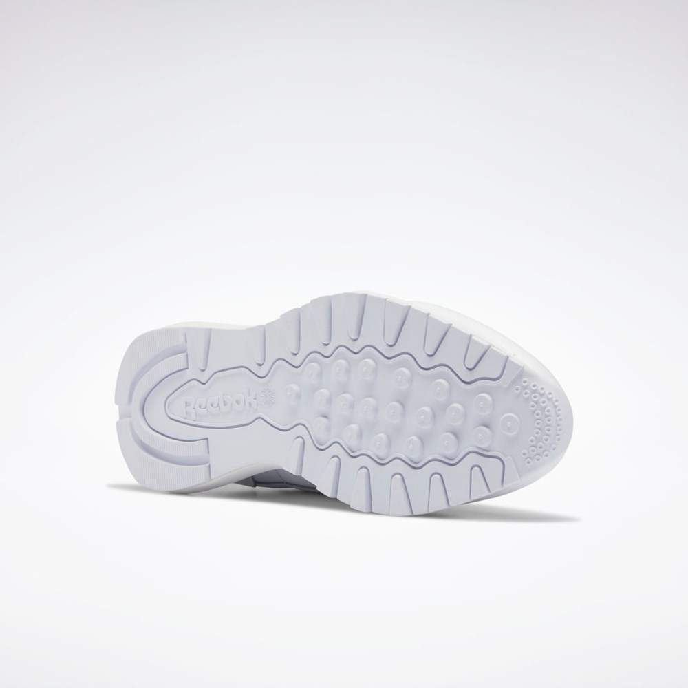 Reebok Classic Leather SP Shoes Hvide Hvide Lyserød | SNU173496