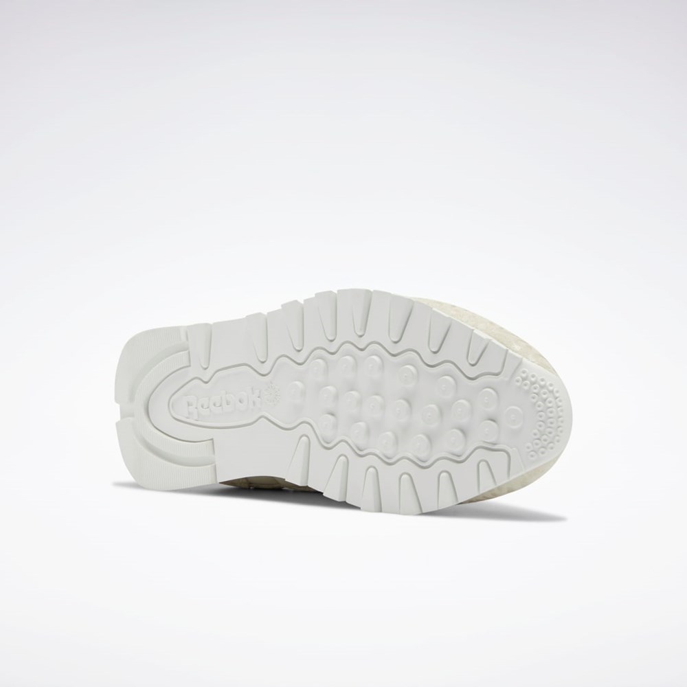 Reebok Classic Leather Shoes Alabaster / Chalk / Quartz Glow | GKF932156