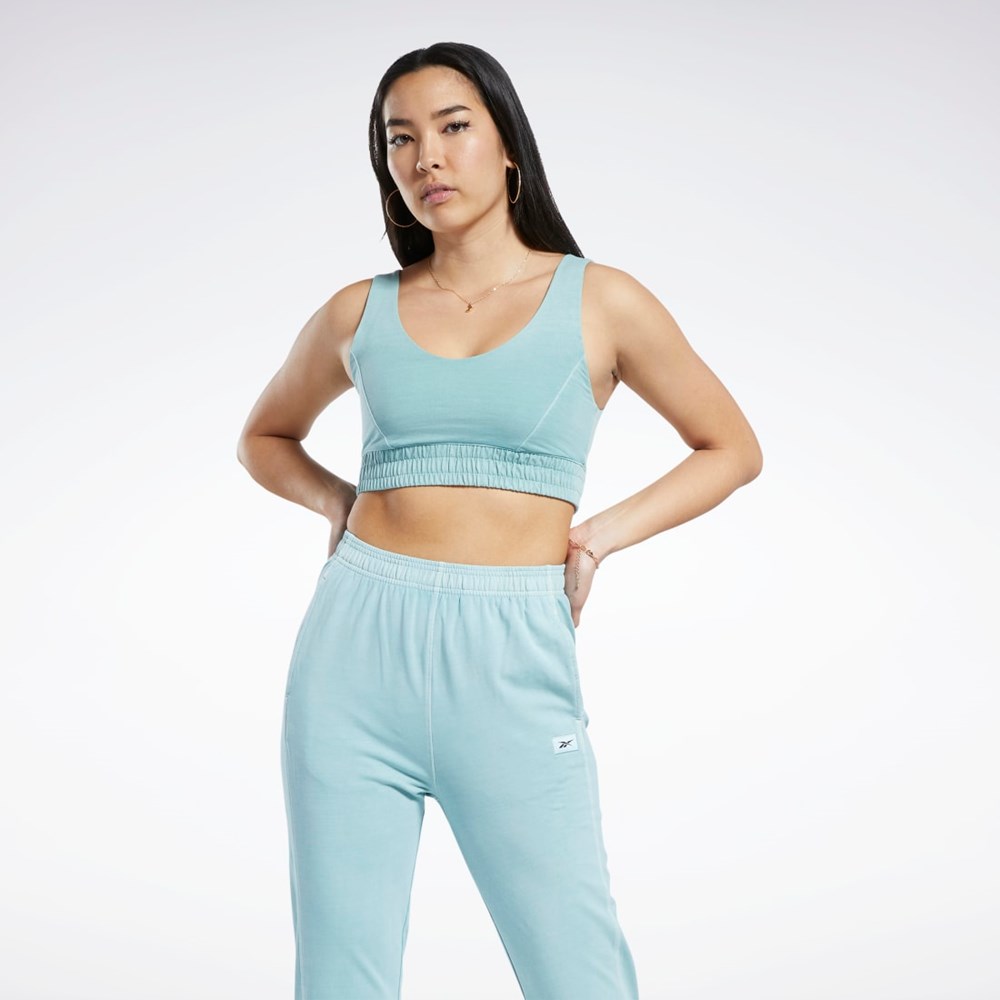 Reebok Classics Natural Dye Fitted Bra Grå | JVA714638