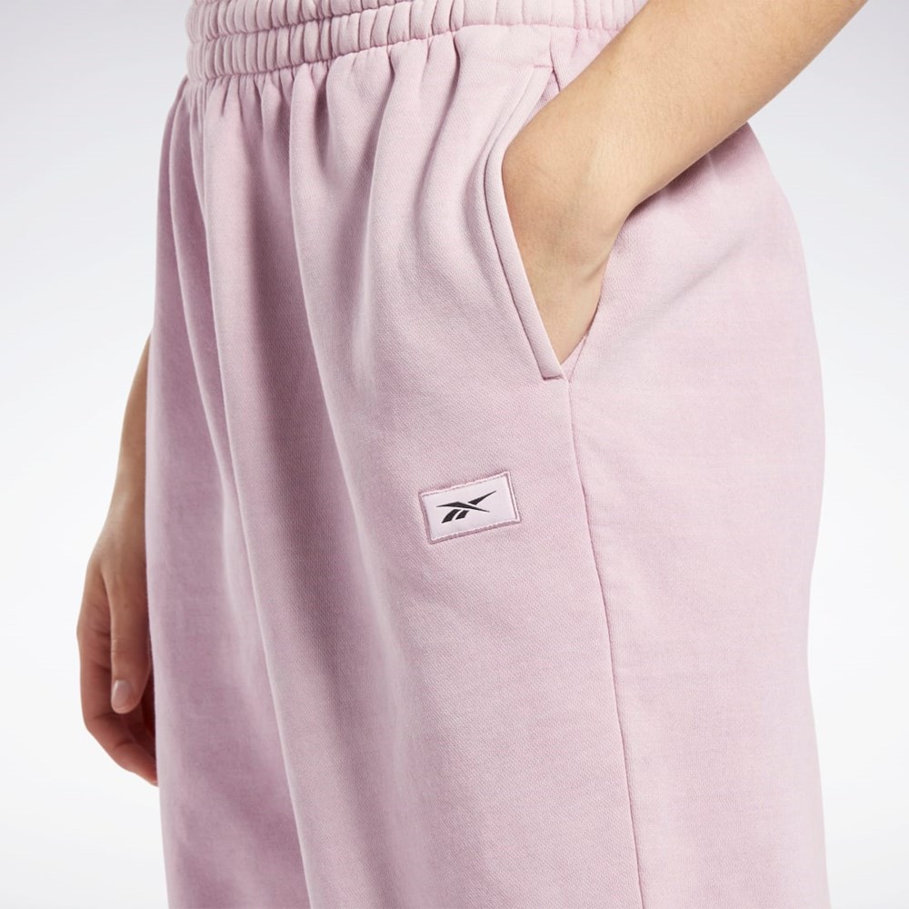 Reebok Classics Natural Dye Fleece Pants Infused Lilac | JLX809723