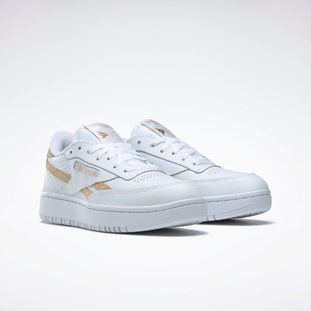 Reebok Club C Double Revenge Shoes Hvide Hvide | PDQ129846