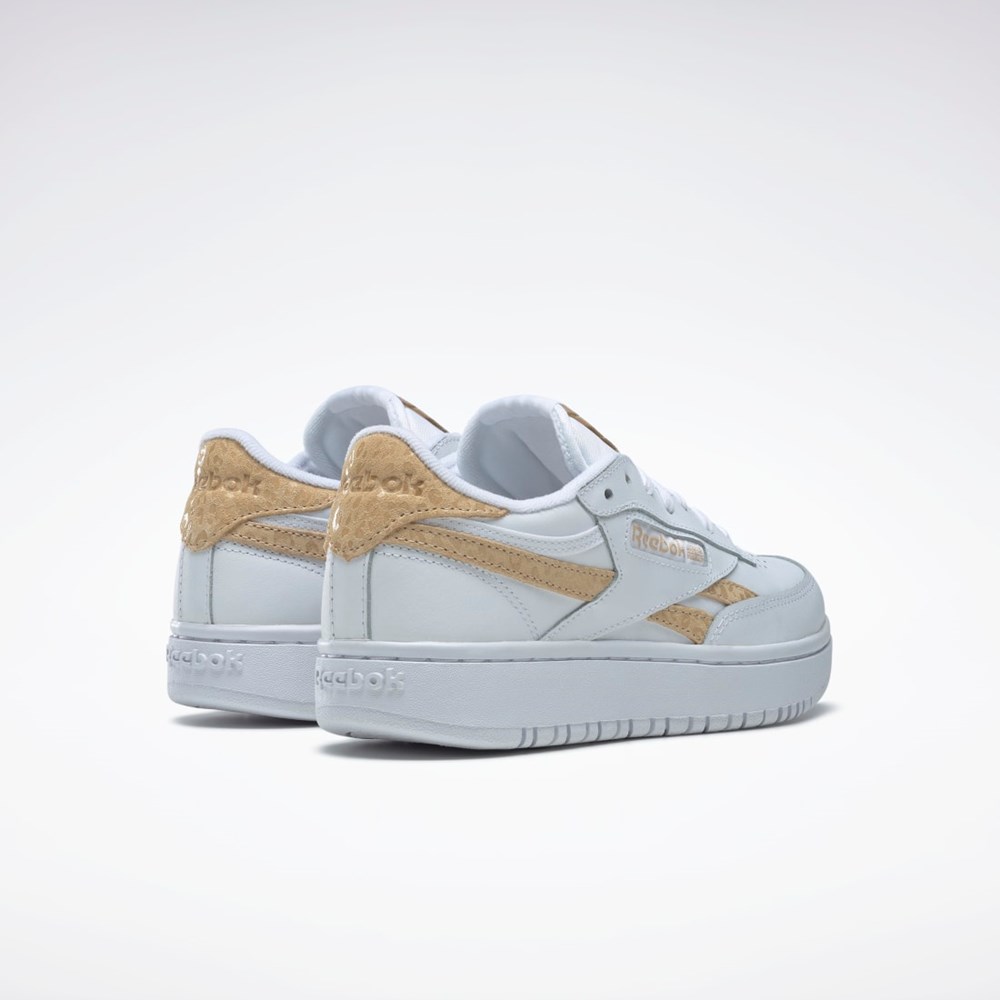Reebok Club C Double Revenge Shoes Hvide Hvide | PDQ129846