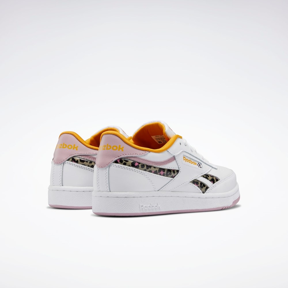 Reebok Club C Revenge Shoes - Grade School Hvide | RIC578032
