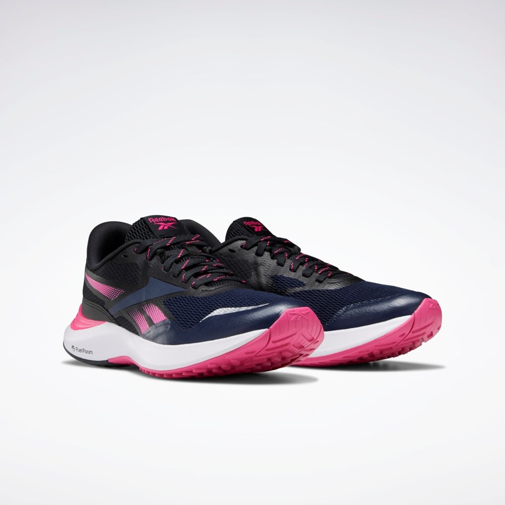 Reebok Endless Road 3 Løbe Shoes Mørkeblå Sort Lyserød | CNO729048