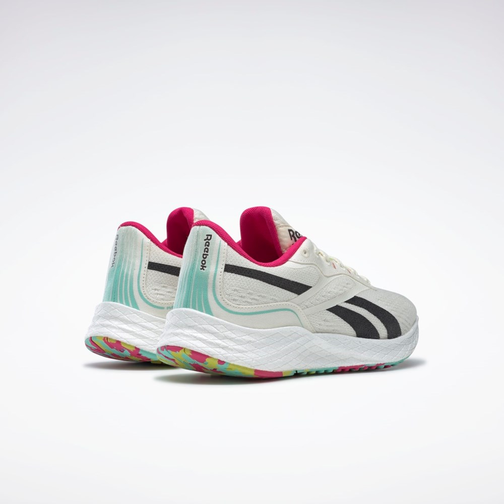 Reebok Floatride Energy Grow Løbe Shoes Sort Lyserød | JDI435028