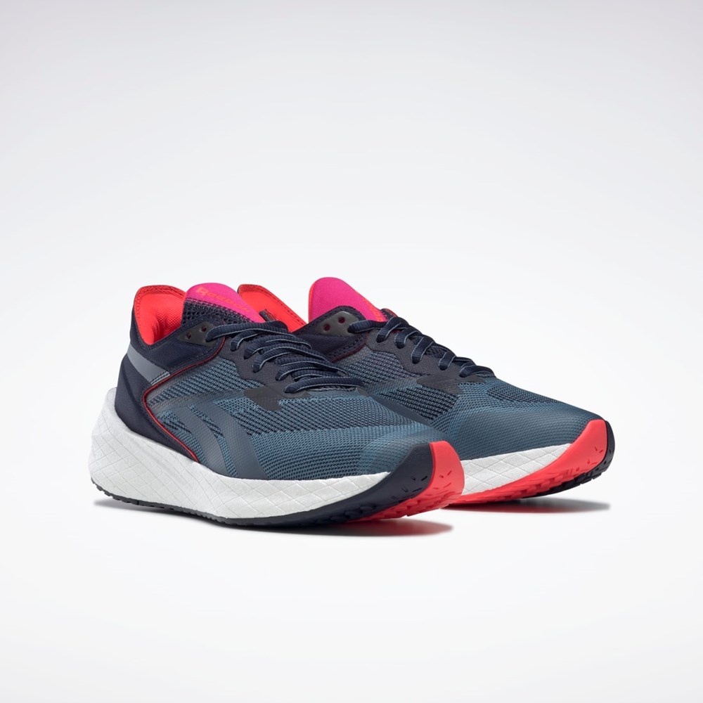 Reebok Floatride Energy Symmetros Løbe Shoes Mørkeblå Blå Lyserød | ISH061923