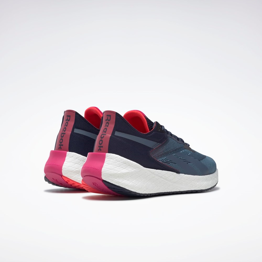 Reebok Floatride Energy Symmetros Løbe Shoes Mørkeblå Blå Lyserød | ISH061923