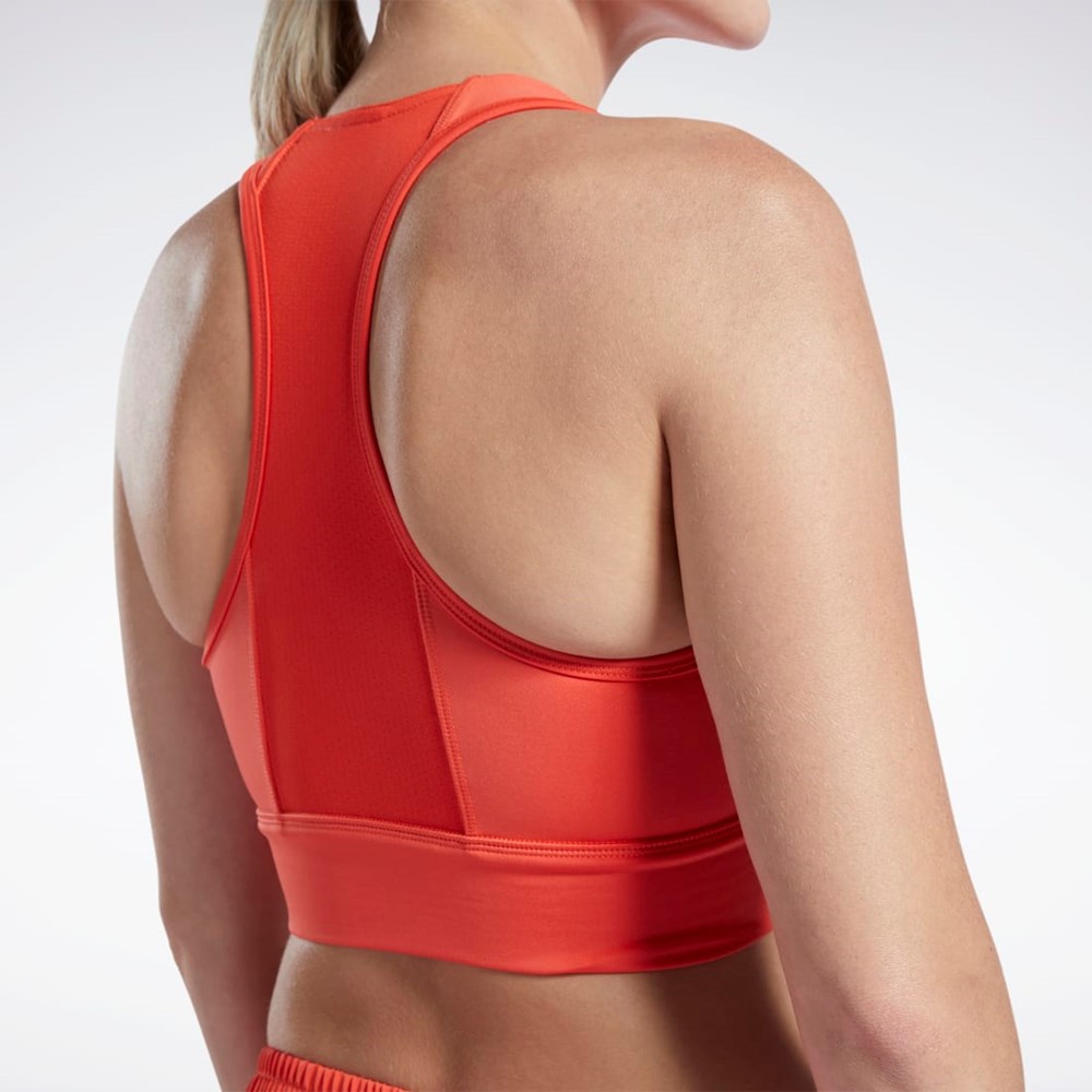 Reebok Løbe Essentials High-Impact Bra Rød | TCL283476