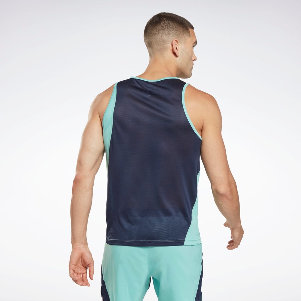 Reebok Løbe Speedwick Singlet Semi Classic Teal | JPU526148