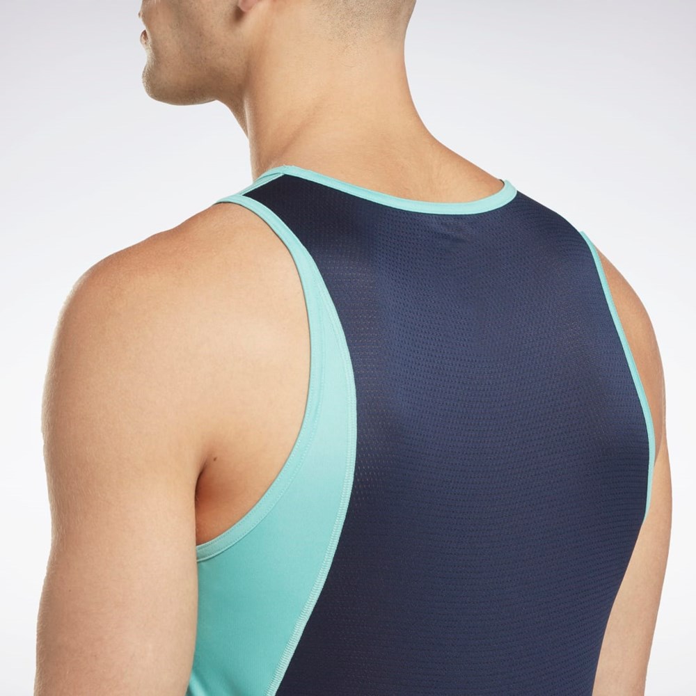 Reebok Løbe Speedwick Singlet Semi Classic Teal | JPU526148