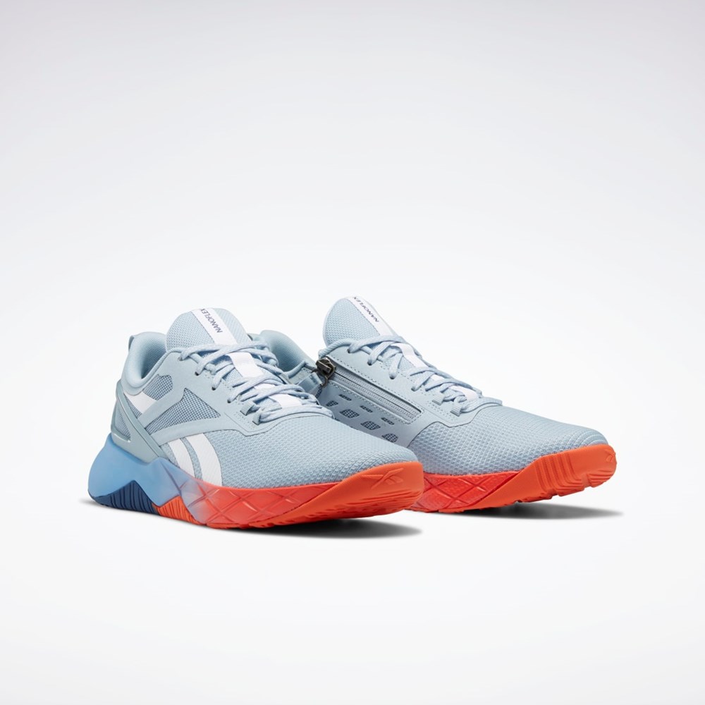 Reebok Nanoflex Parafit TR Shoes Grå Hvide Blå | FWT018349