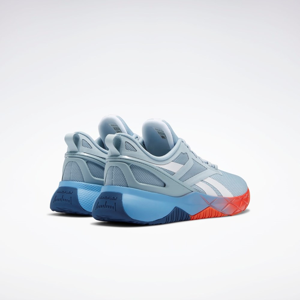 Reebok Nanoflex Parafit TR Shoes Grå Hvide Blå | FWT018349