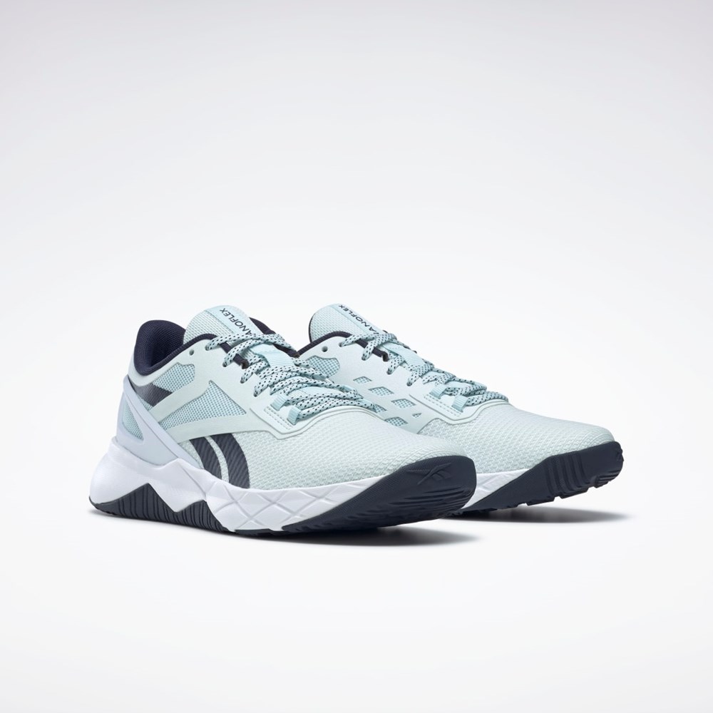 Reebok Nanoflex TR Trænings Shoes Blå Mørkeblå Hvide | AOB820417