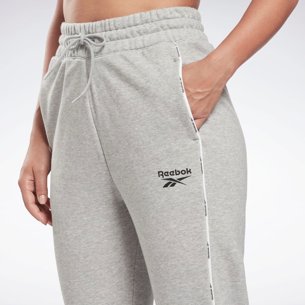 Reebok Piping Joggers Grå | YVJ157632