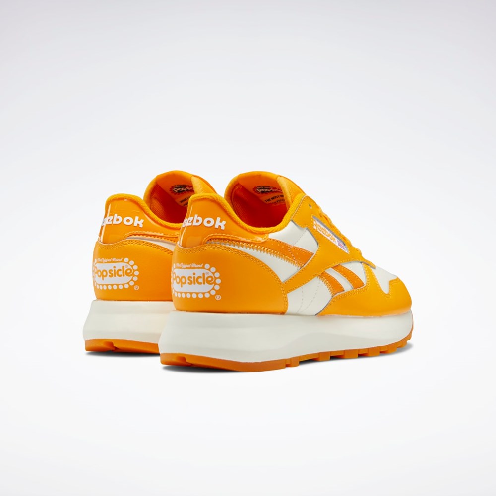 Reebok Popsicle Classic Leather SP Shoes Semi Fire Spark / Chalk / Semi Fire Spark | PJV094358