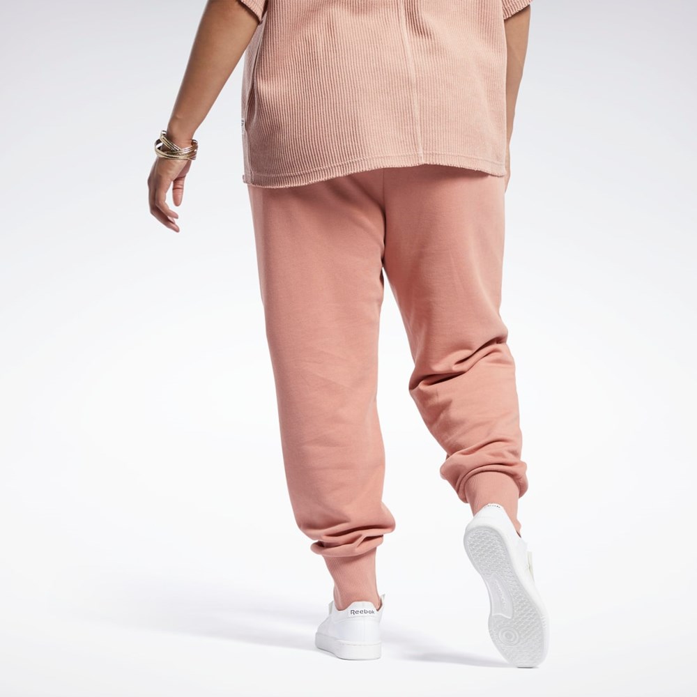 Reebok Reebok Classics French Terry Pants (Plus Size) Koral | UTA638509