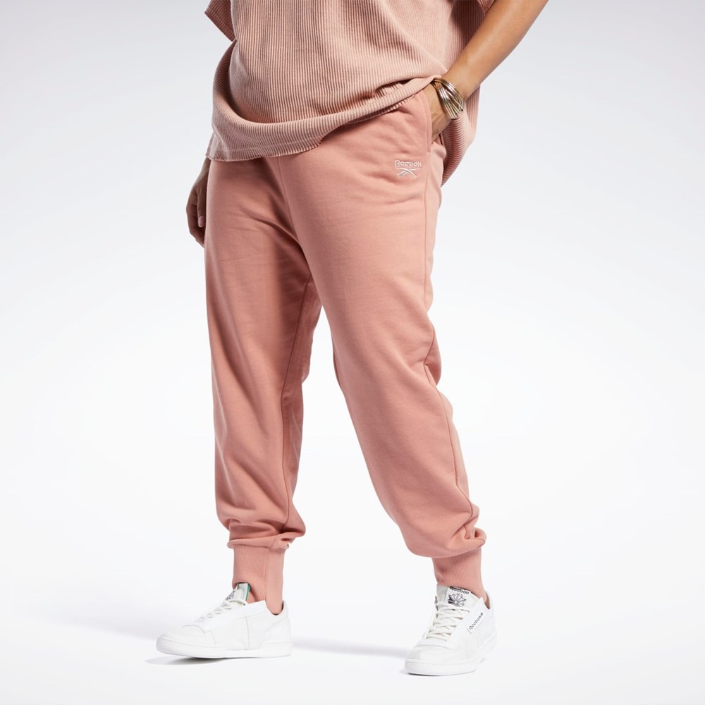 Reebok Reebok Classics French Terry Pants (Plus Size) Koral | UTA638509