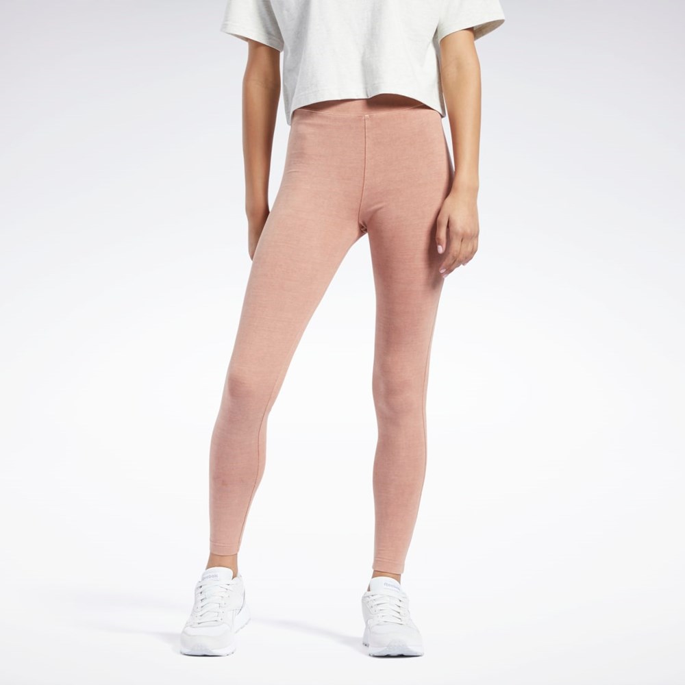 Reebok Reebok Classics Natural Dye Leggings Koral | ABW615937