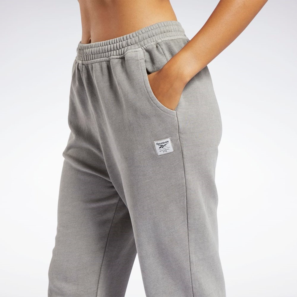 Reebok Reebok Classics Natural Dye Small Logo French Terry Pants Grå | IWY375064