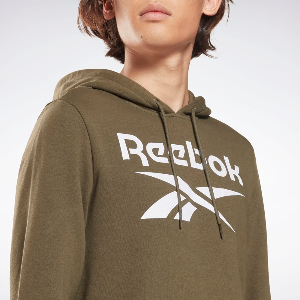 Reebok Reebok Identity Big Logo Hoodie Grøn | MOL238906