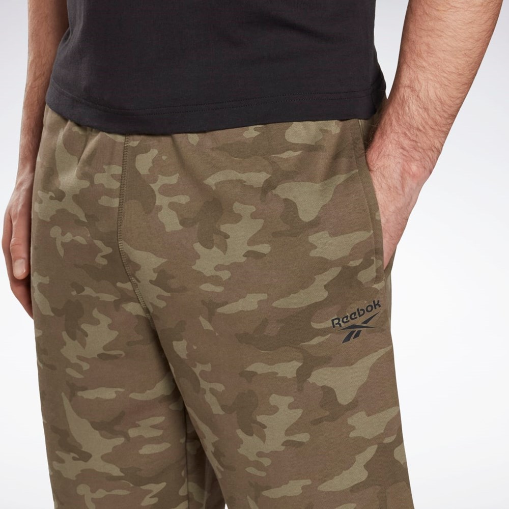 Reebok Reebok Identity Camo Shorts Grøn | JXS570813
