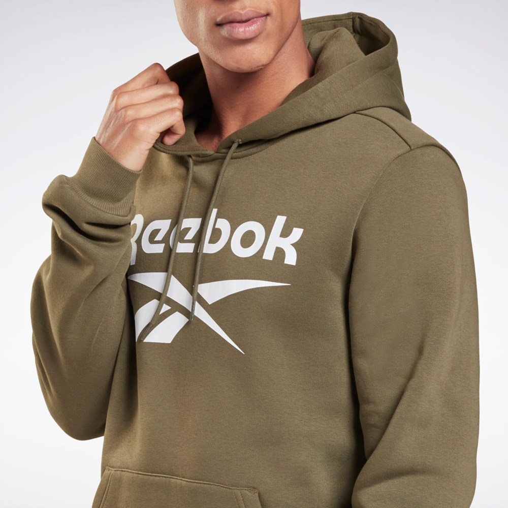 Reebok Reebok Identity Fleece Hoodie Grøn | EUR807935