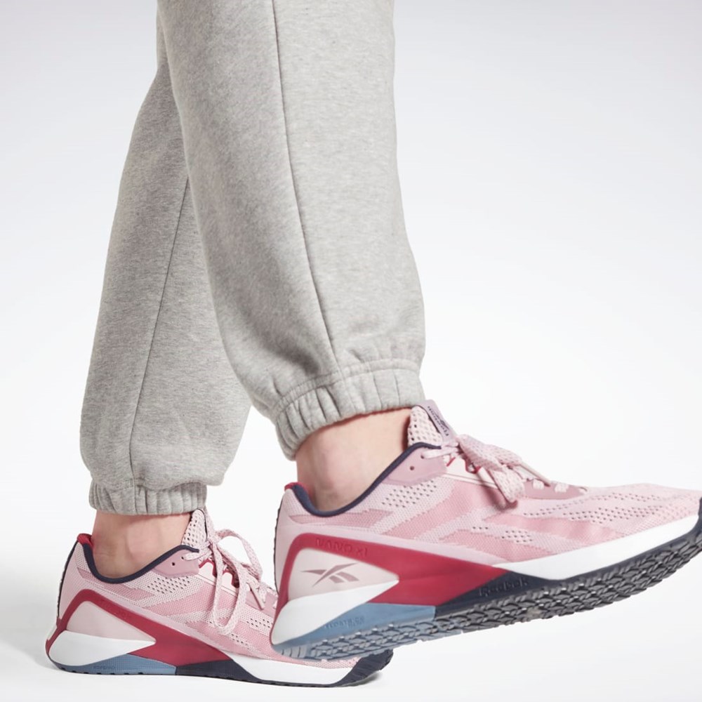 Reebok Reebok Identity Logo Fleece Joggers Grå | GBP139028