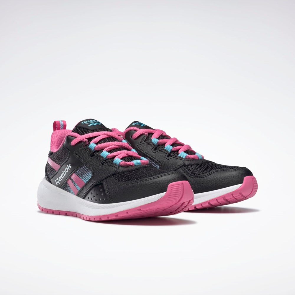 Reebok Reebok Road Supreme 2 Shoes - Preschool Sort Lyserød Blå | ZNP034297