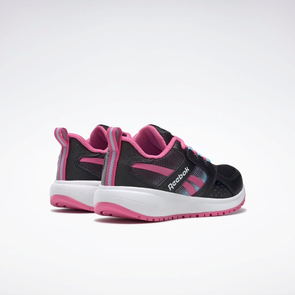 Reebok Reebok Road Supreme 2 Shoes - Preschool Sort Lyserød Blå | ZNP034297