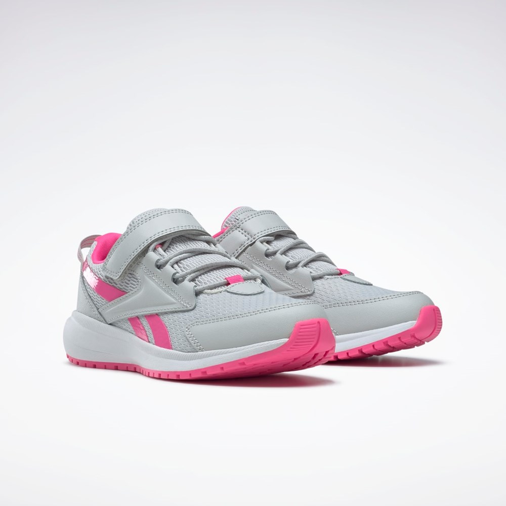 Reebok Reebok Road Supreme 3 Shoes - Preschool Grå Lyserød Hvide | QOD168295