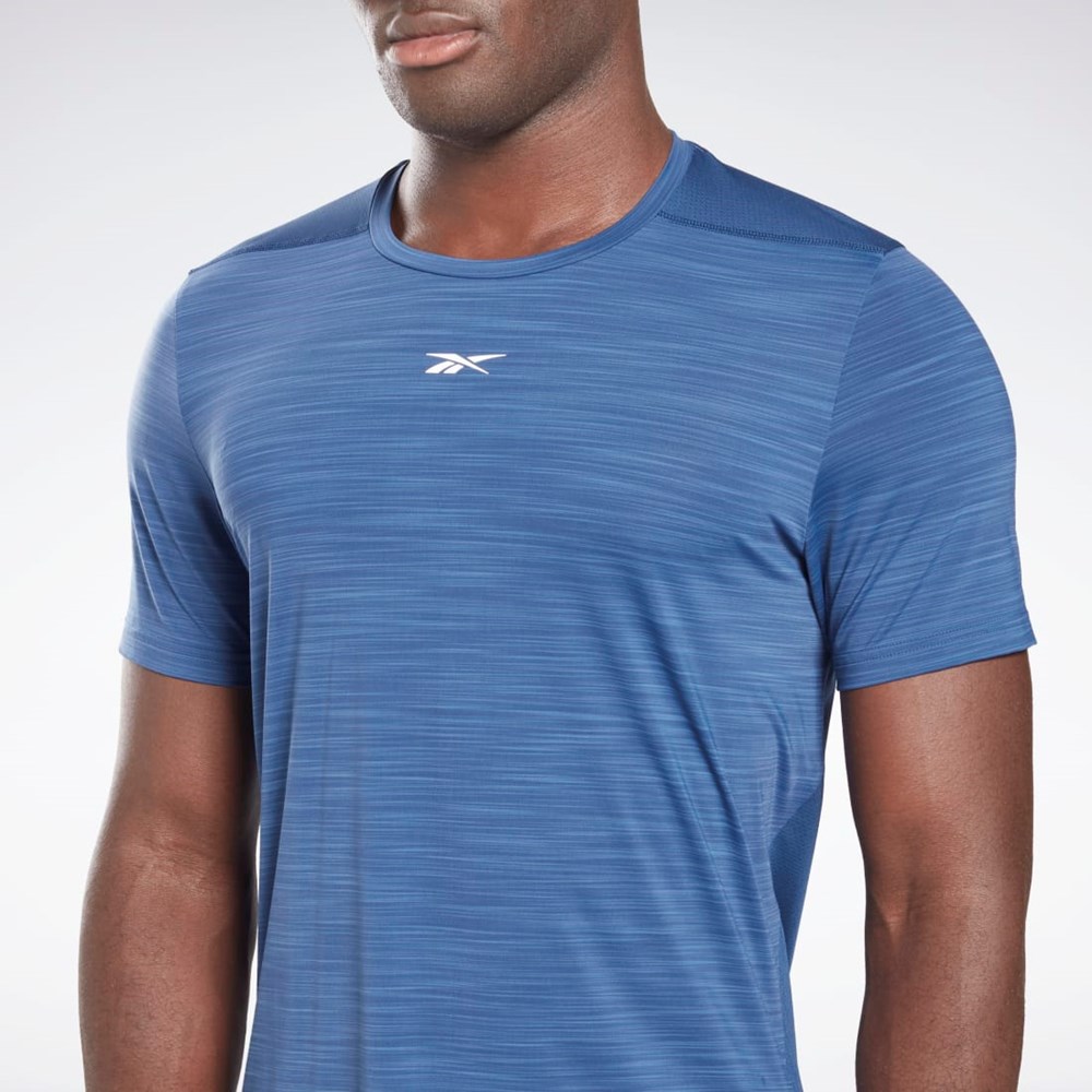 Reebok Tech Stil Activchill Move T-Shirt Blå | GAP371698