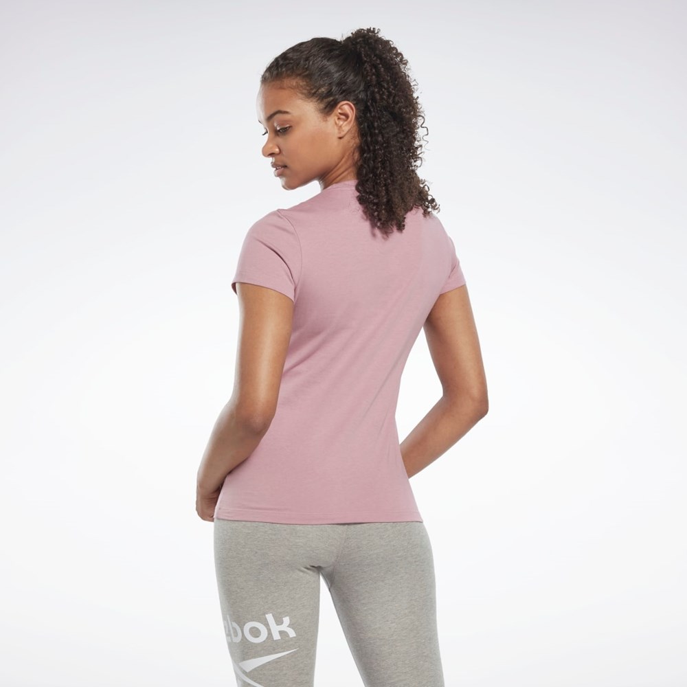 Reebok Trænings Essentials Vector Grafisk Tee Infused Lilac | YUL836274