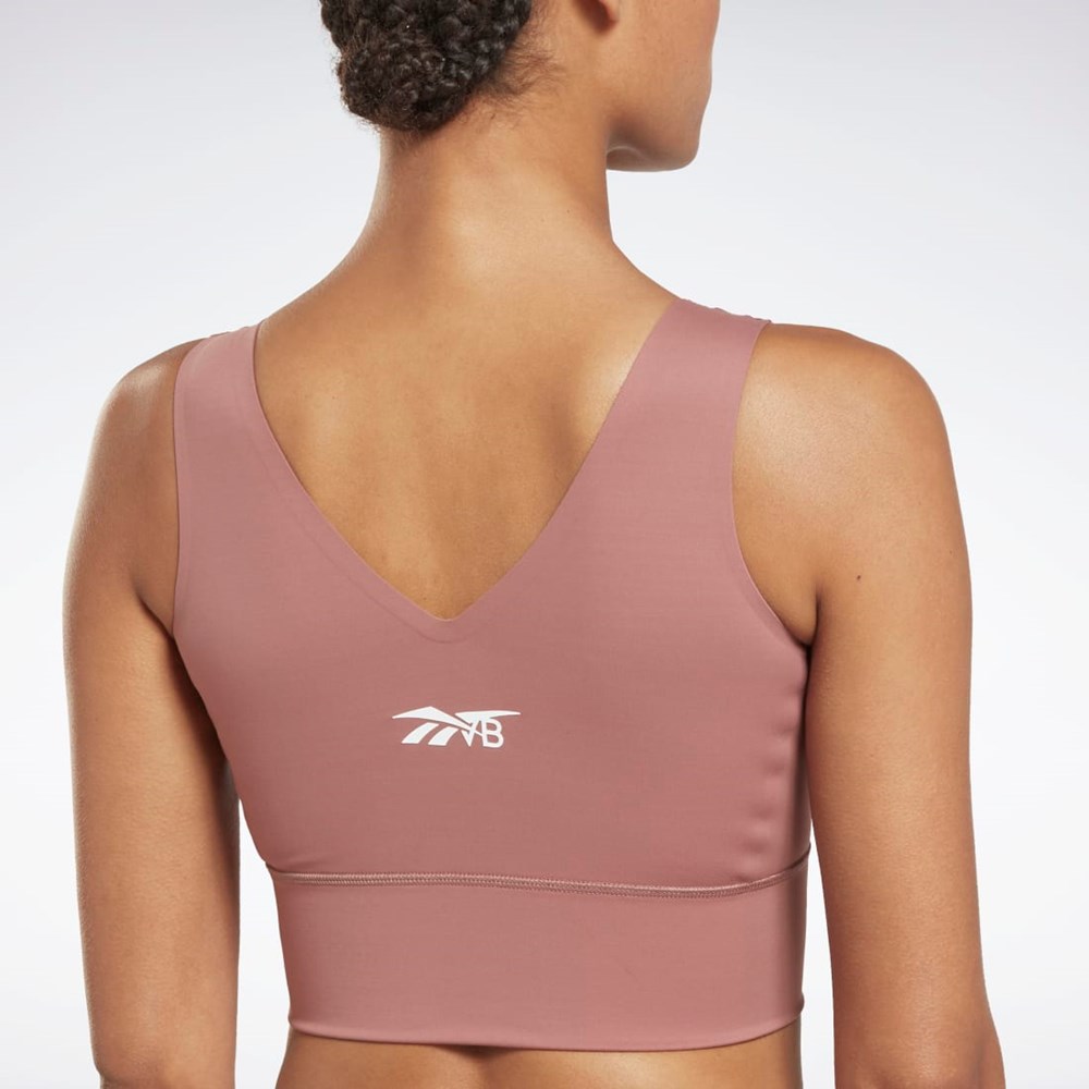 Reebok Victoria Beckham Crop Top Parched Earth | NSX017943