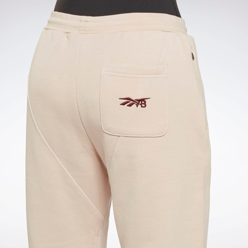 Reebok Victoria Beckham Lige Leg Joggers Soft Ecru | RGA671250