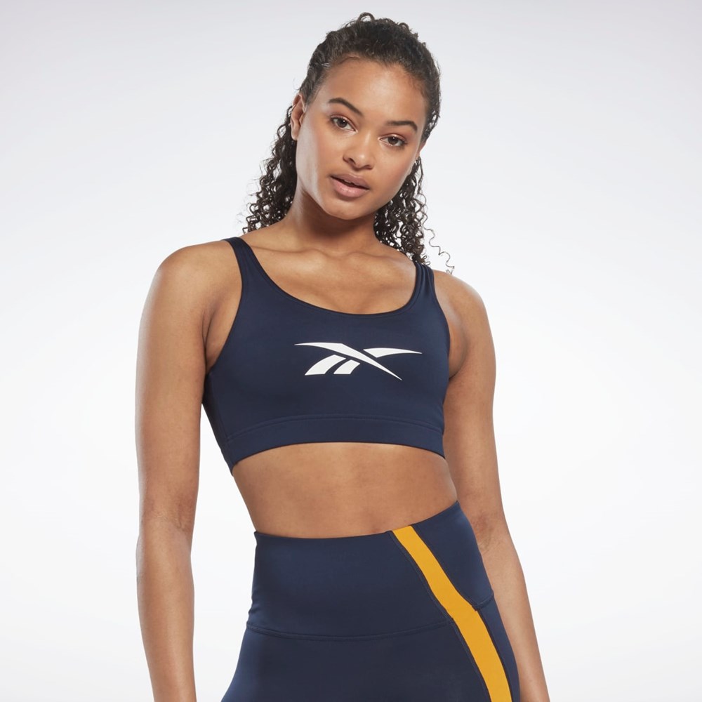 Reebok Workout Ready Sports Bra Mørkeblå | FYC073482