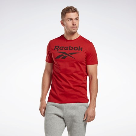 Reebok Reebok Identity Big Logo T-Shirt Rød | EVF160938