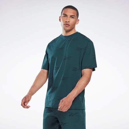 Reebok Reebok Identity Vector T-Shirt Grøn | DZX921847